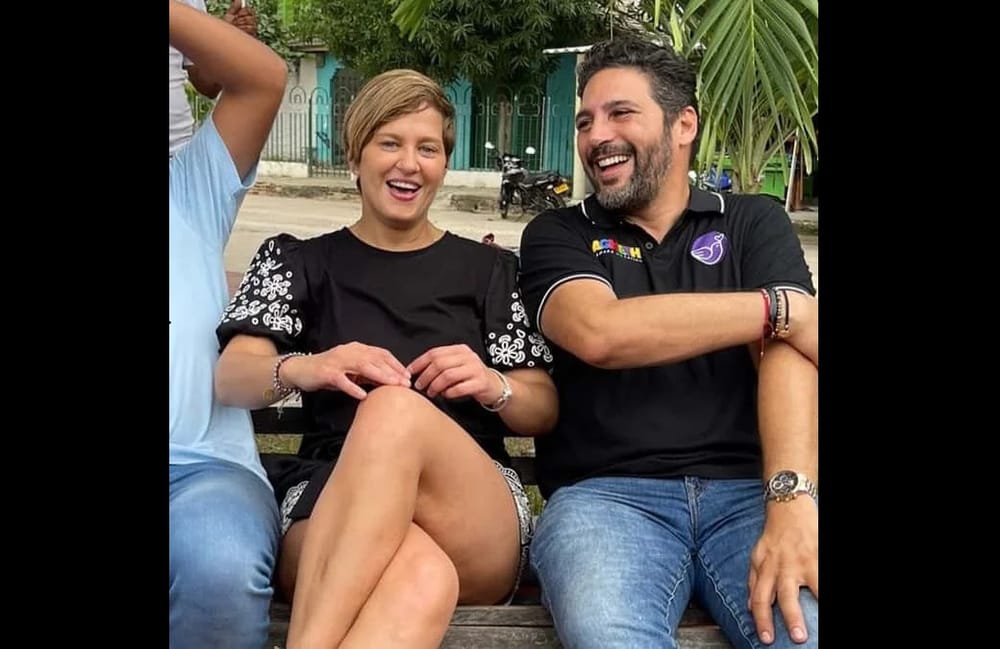 Esta es la verdad sobre el tema de la visa de Agmeth Escaf, el 'carinovio' de Verónica Alcocer. ¿Verdad que se la retiraron? imagen de la publicación