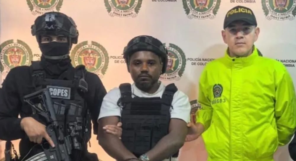 Mafioso ecuatoriano capturado en Colombia imagen de la publicación