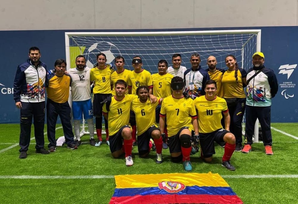 Selección Colombia de ciegos en final de Copa América IBSA imagen de la publicación