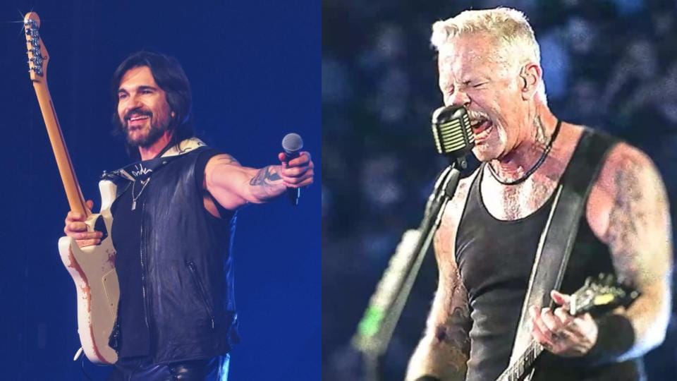 Juanes ganó 100 dólares  al identificar tres canciones de Metallica en reto viral imagen de la publicación