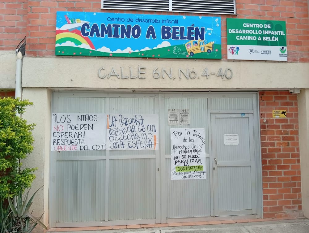 Súplica de los padres usuarios del CDI Camino de Belén en Piedecuesta imagen de la publicación