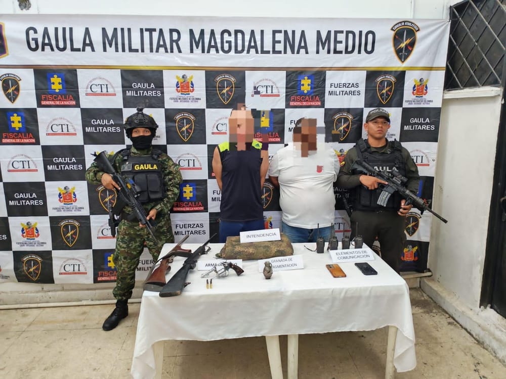 Capturados integrantes del Clan del Golfo en Cesar imagen de la publicación