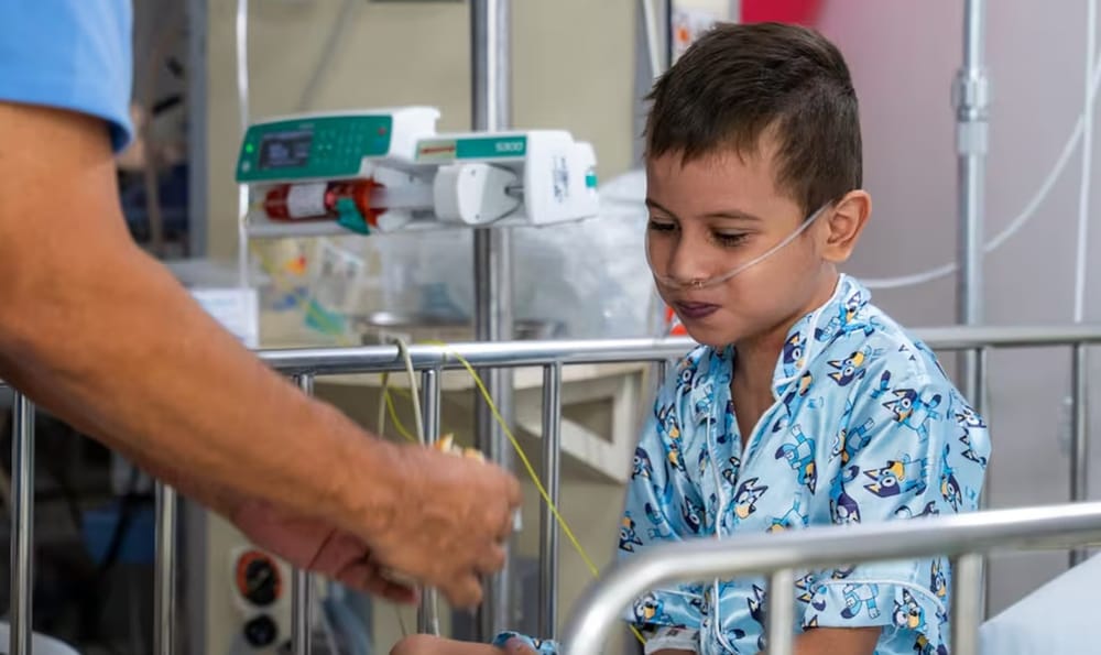Corazón de Lucas Murillo fue sometido a cirugía y el niño está  estable en UCI imagen de la publicación