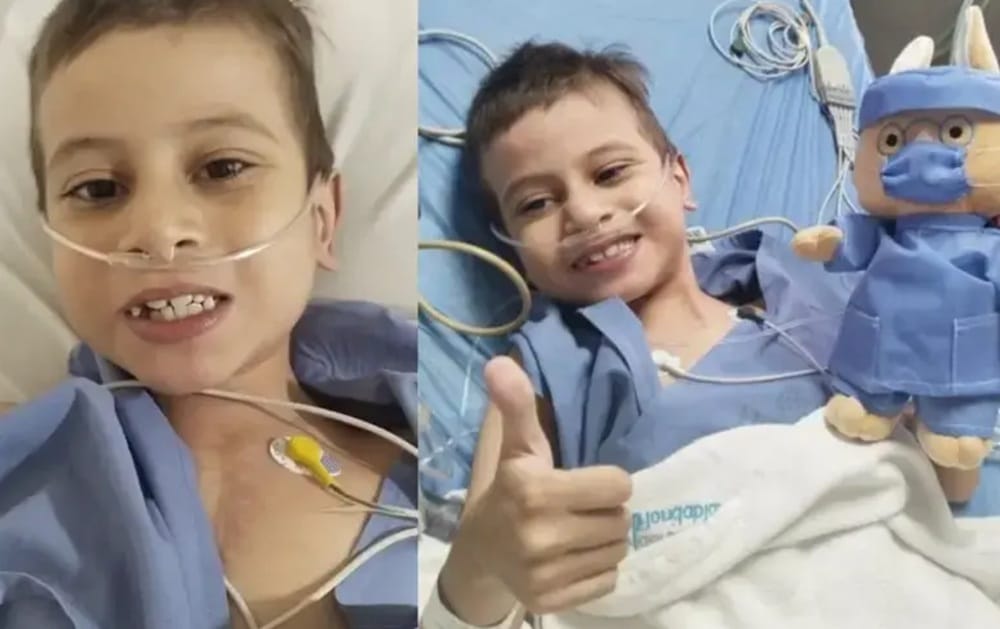 Lucas Murillo se recupera de la compleja cirugía de corazón y por ahora no necesitará transplante imagen de la publicación