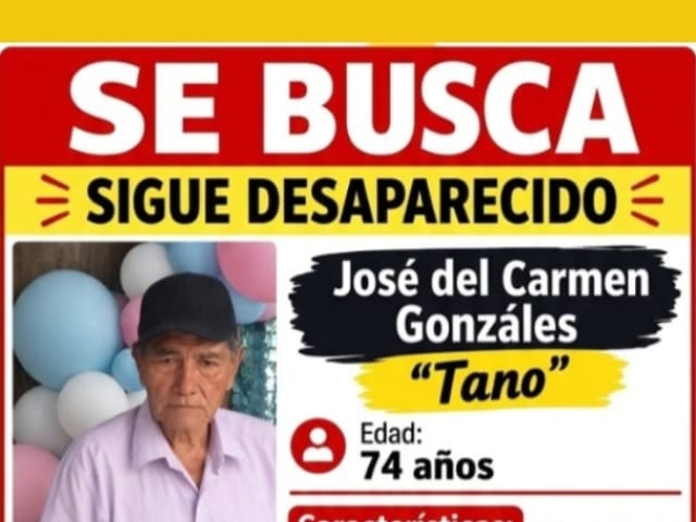 Buscan a adulto mayor desaparecido desde agosto en Sabana de Torres, Santander imagen de la publicación