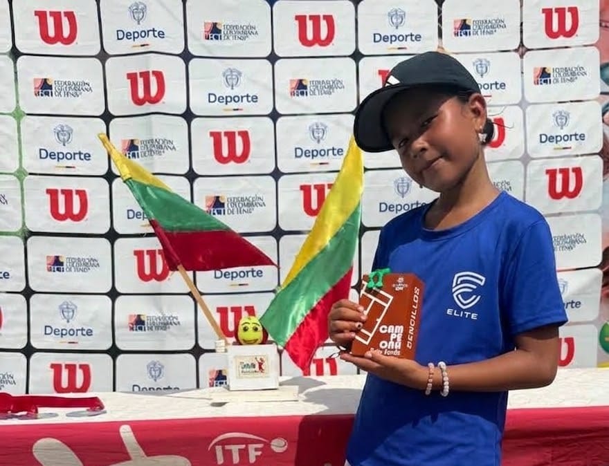 Ana Victoria campeona en Festival Nacional Infantil de Tenis imagen de la publicación