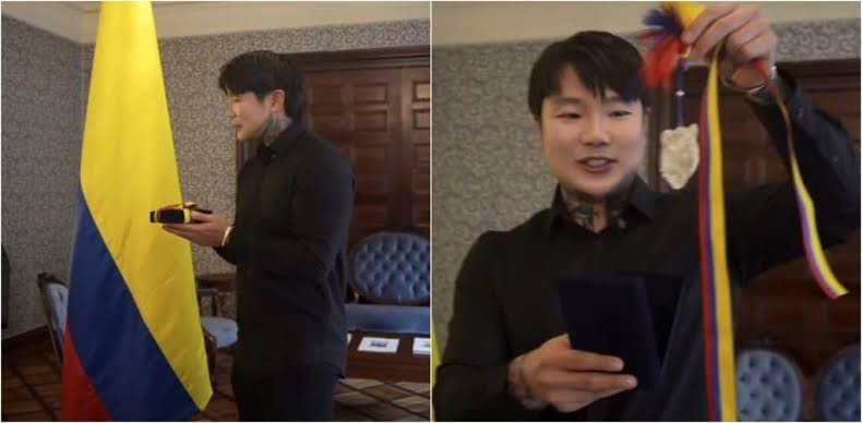 Zion Hwang denunció amenazas tras pedir la nacionalidad colombiana imagen de la publicación