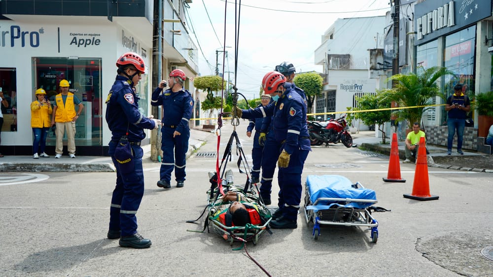 Barrancabermeja se pone a  prueba en el Simulacro Nacional de Respuesta a Emergencias imagen de la publicación