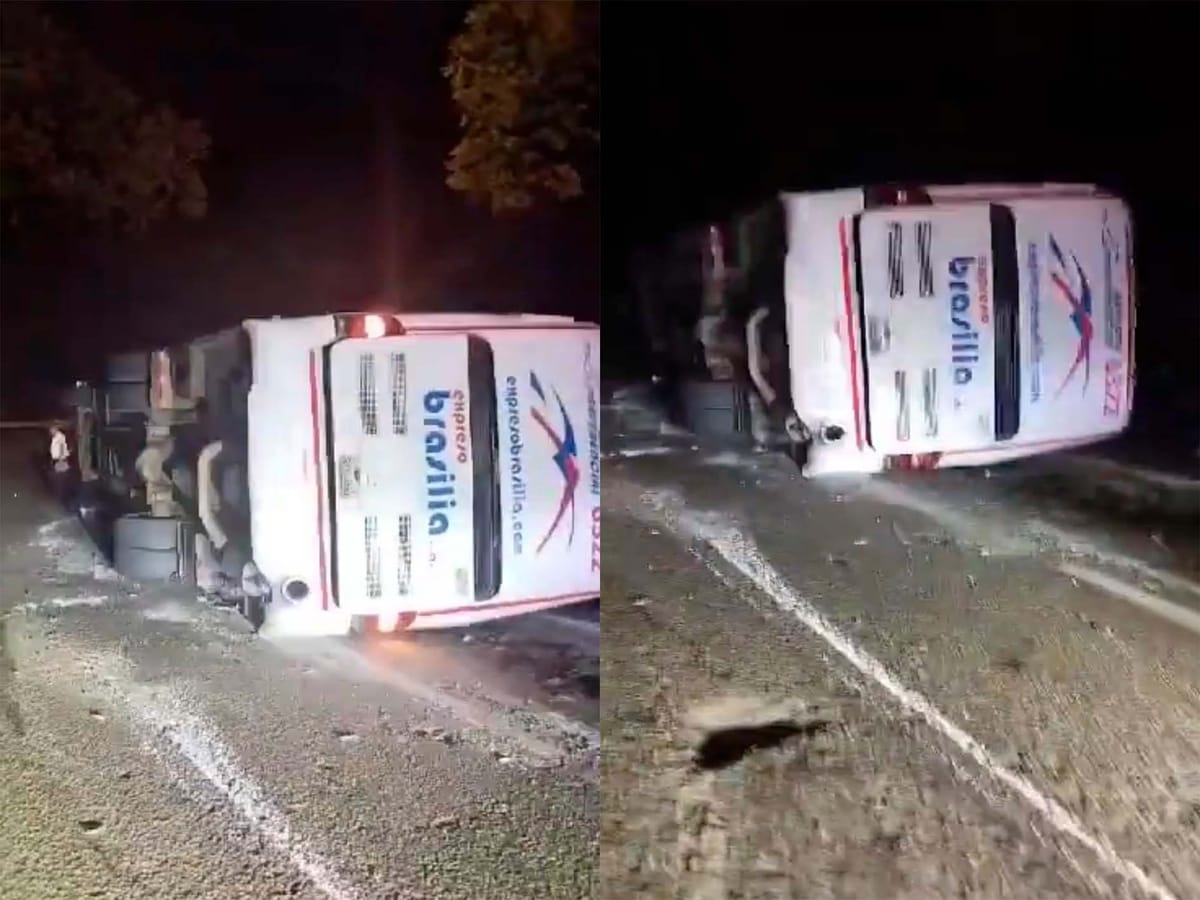 Volcamiento de bus en Los Chorros le arrebató la vida a una mujer