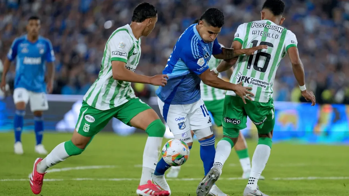 Atlético Nacional y Millonarios se juegan el pase a la final en un ...