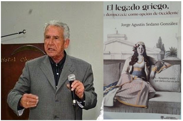 Libro sobre ‘El legado griego’ del exgobernador Sedano