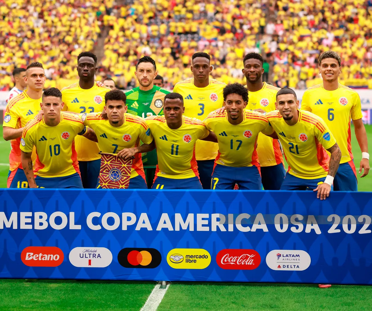 Así será la alineación de la selección Colombia ante Uruguay este