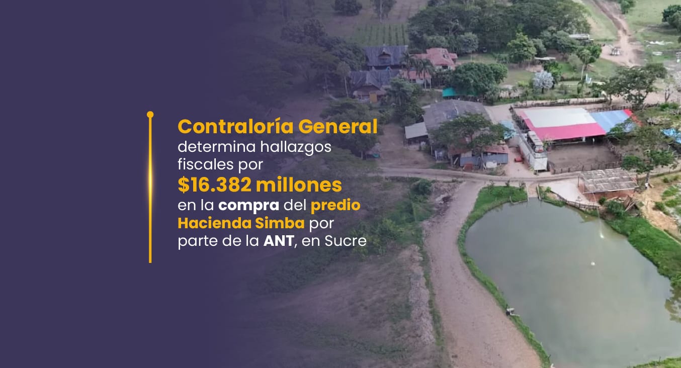 Hallan irregularidades en compra de predios por parte de la ANT imagen de la publicación