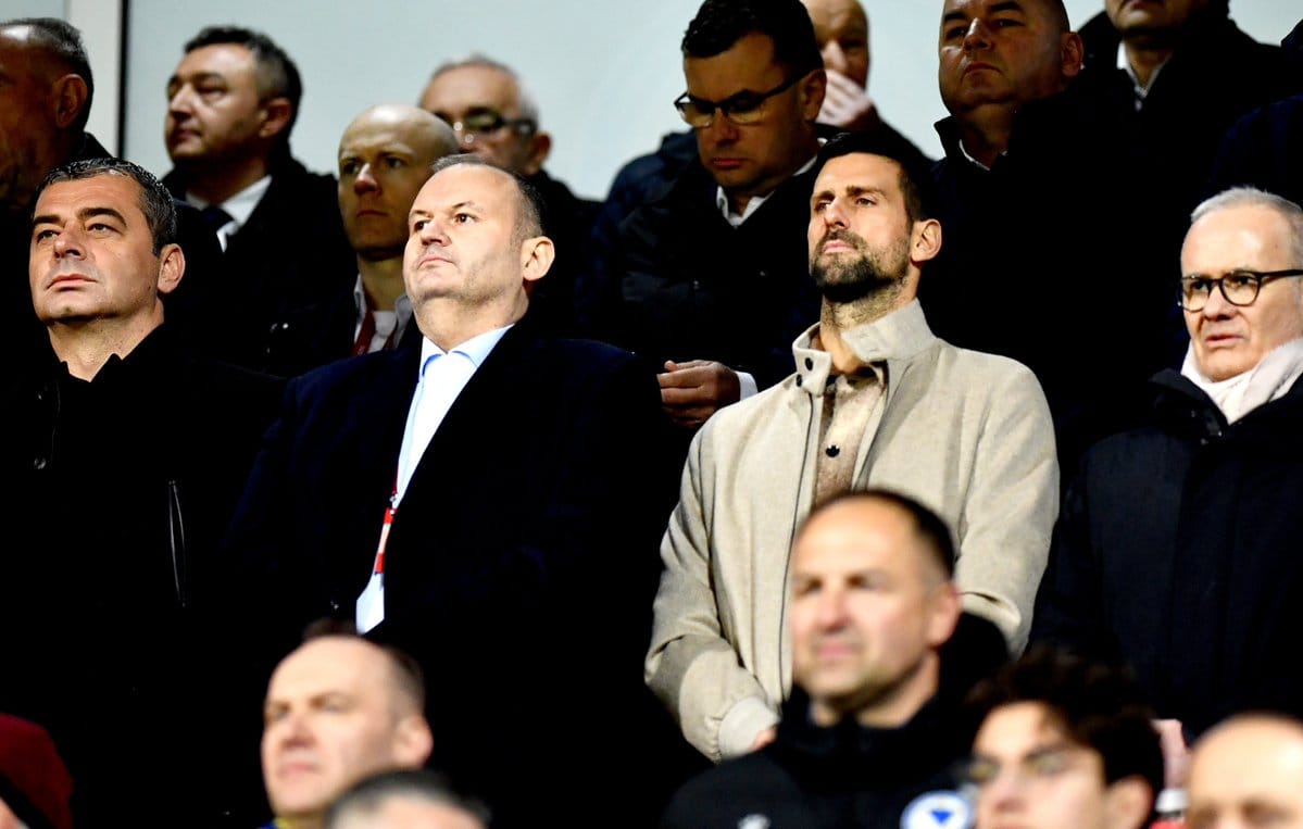 Bosnia tuvo espectadores de lujo durante su clasificación al Mundial 2026 imagen de la publicación