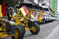 Millonaria inversión realizada en Santander para renovar la maquinaria pesada del departamento imagen de la publicación