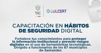 Gobernación capacitará funcionarios en seguridad digital imagen de la publicación