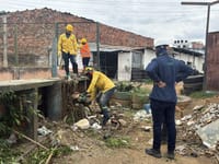 Cincuenta toneladas de desechos retirados del barrio 12 de Octubre imagen de la publicación