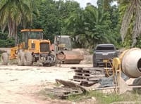 Campesinos bloquean vía en Cimitarra por grave deterioro de carreteras rurales imagen de la publicación