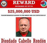 Orden de CAPTURA contra Diosdado Cabello en Venezuela imagen de la publicación