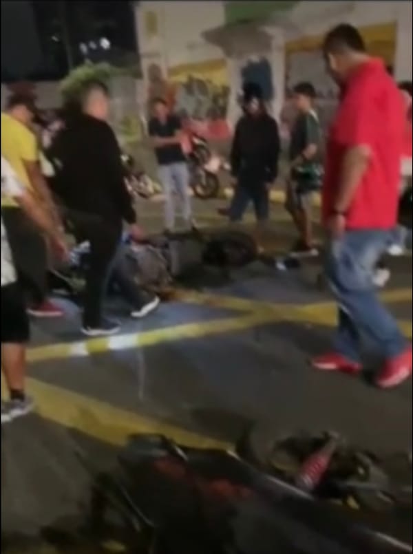 Choque de motos volvió a ocurrir en el sitio donde falleció María Murzi