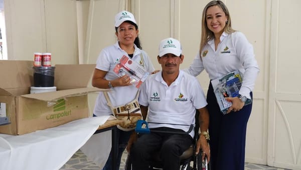 Apoyo transformador: Gobernación fortalece emprendimientos de personas con discapacidad