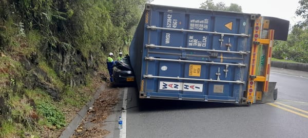 Aparatosos accidente vía a Cúcuta