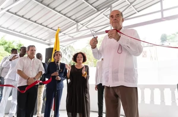 Canciller colombiano Álvaro Leyva inauguró consulado en Haití tras años de cierre
