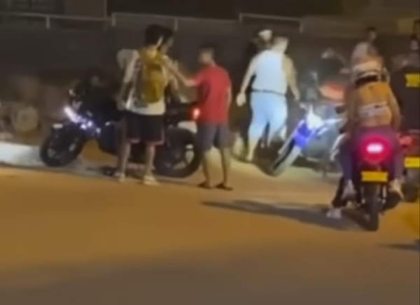 Presunto roba bolsos fue linchado en Piedecuesta