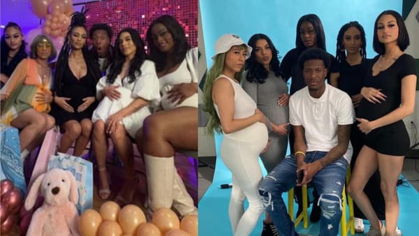 Hombre embaraza a cinco mujeres y organiza un épico 'Baby Shower'