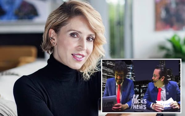 Humorista de 'Fucks News' enfrenta acciones legales por comentario sobre Alejandra Azcárate