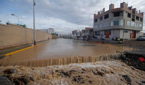 Perú bajo el agua: 100 distritos en estado de emergencia