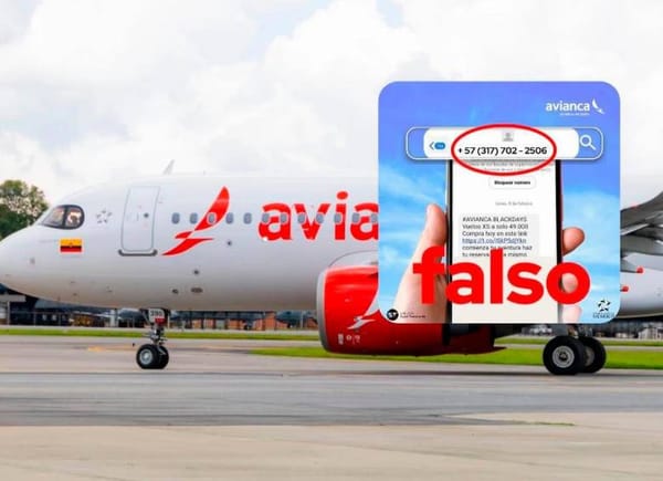 No se deje engañar: Avianca advierte sobre ofertas falsas de tiquetes baratos