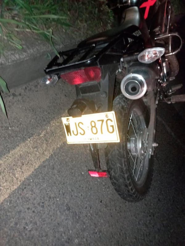 La muerte le madrugó a un motorizado en Girón
