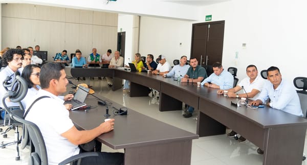 Mesa técnica busca soluciones para el bajo caudal del río Oibita