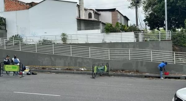 Infractores rehabilitan murales viales en Floridablanca