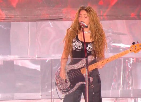 Concierto gratuito sorpresa de Shakira en Times Square (Nueva York)