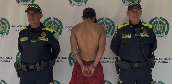 Su prontuario criminal le dañó el paseo por Bucaramanga