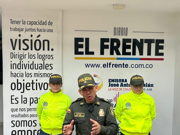 La Policía Metropolitana de Bucaramanga responde con resultados muy positivos
