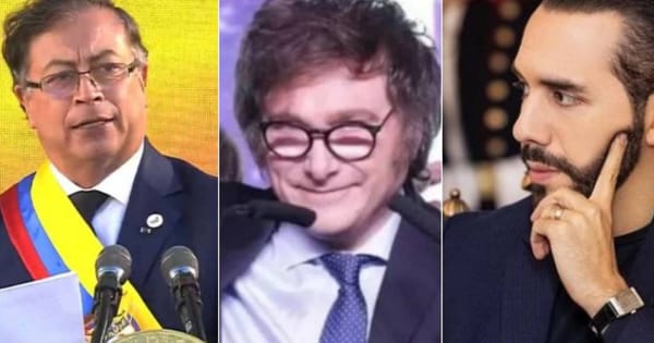 Contrastes políticos en Latinoamérica: Bukele y Milei con Google y Musk, Petro con empresarios y Maduro"