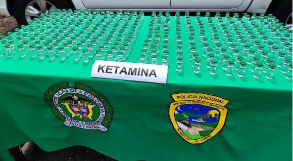 Importante cargamento de Ketamina cayó en Santander
