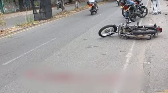 Una moto le arrolló la vida a María Giraldo en Barrancabermeja