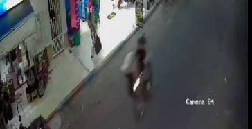 Jovencito arrolló a un adulto mayor en Barrancabermeja