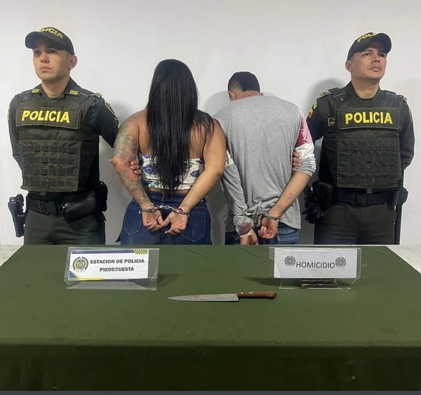 Lío amoroso habría terminando con homicidio en Piedecuesta
