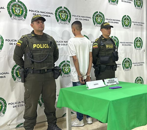Jovencito fue capturado por ser tremenda 'rata' en Bucaramanga