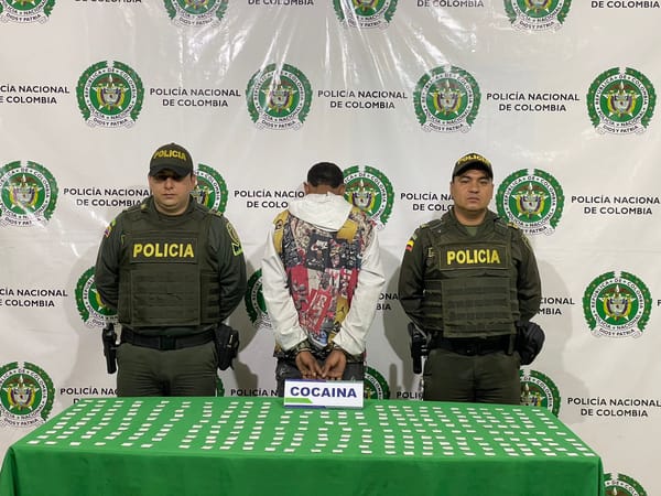 VIDEO. Extranjero tenía una 'millonada' en alucinógenos