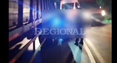 Camionero fue arrollado por un colega en Aratoca