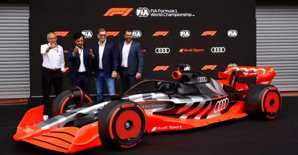 Audi calienta motores para la F1 2026