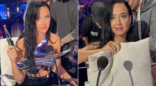 Katy Perry sufrió incidente de vestuario en American Idol