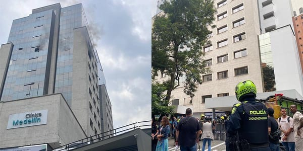 Tragedia en clínica de Medellín: Asesinan a urólogo y desatan incendio