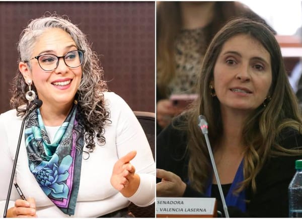 Fuerte agarrón entre las senadoras Paloma Valencia y María José Pizarro, en medio del debate de la reforma pensional
